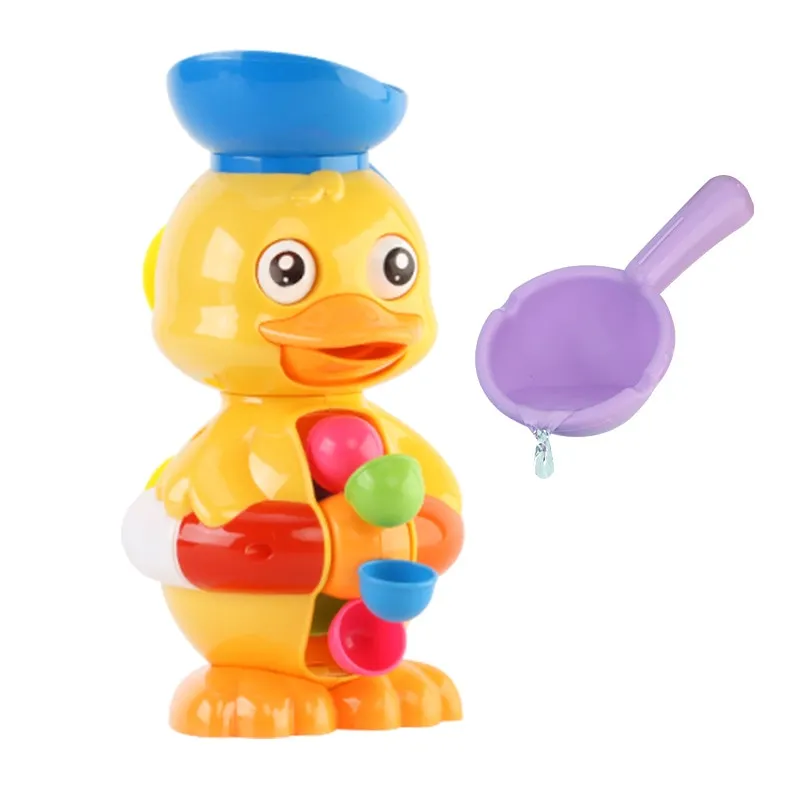 Apaffa's Fun Bubble Blower - Bathtub Toy Set for Kids with Crab, Bear, Duck