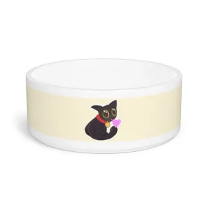 Black Kitty Pet Bowl
