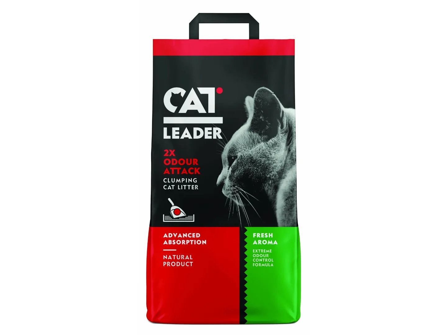 CAT LEADER CLUMPING OA FRESH 10KG