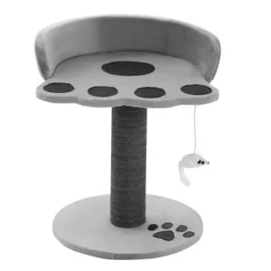 Catsby Silver Grey Flemington Cat Tree - 30cm x 30cm x 40cm