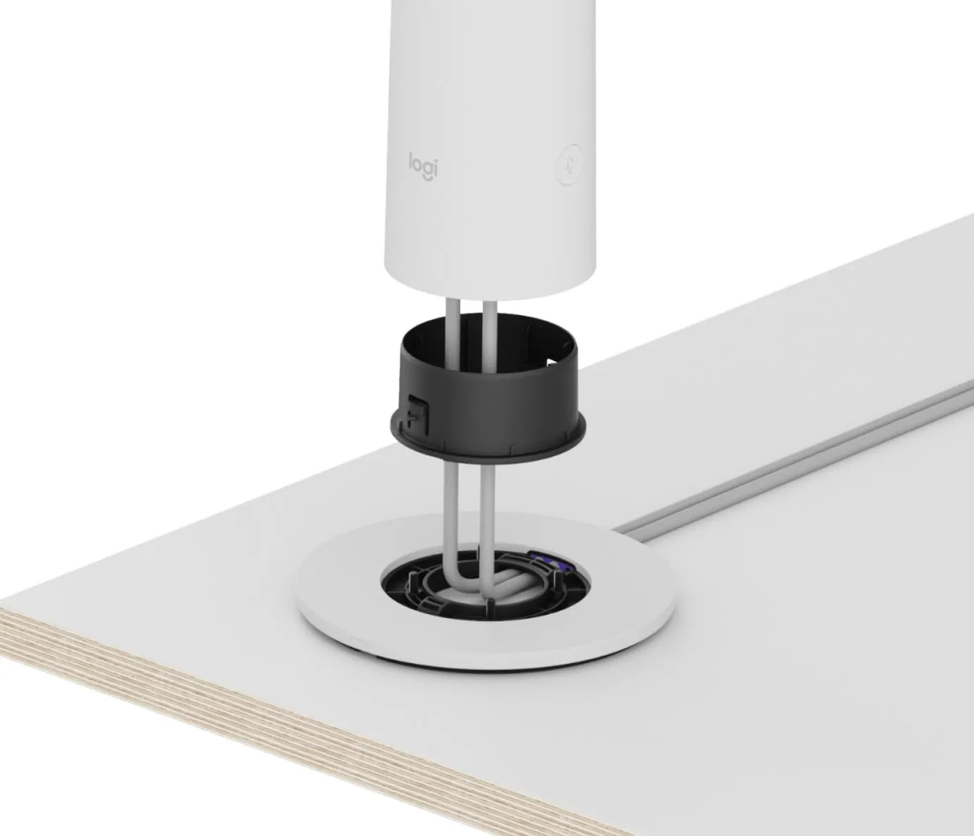 Certified Refurbished - Logitech Sight Tabletop Camera (White)