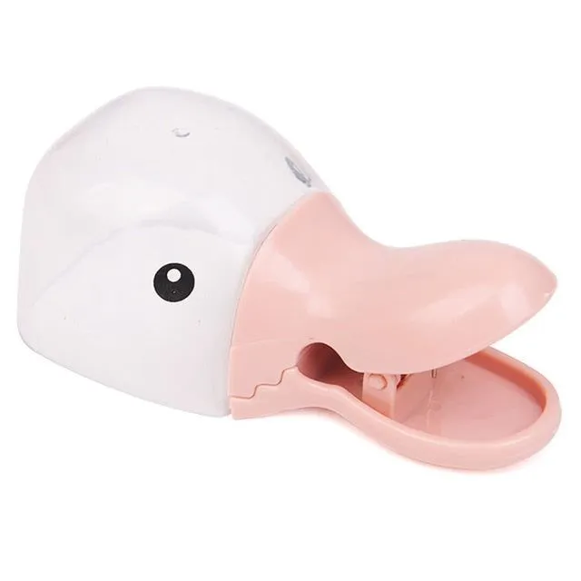 Cute Pet Food Scoop Plastic Duckbilled Multi Purpose Pet Feeder