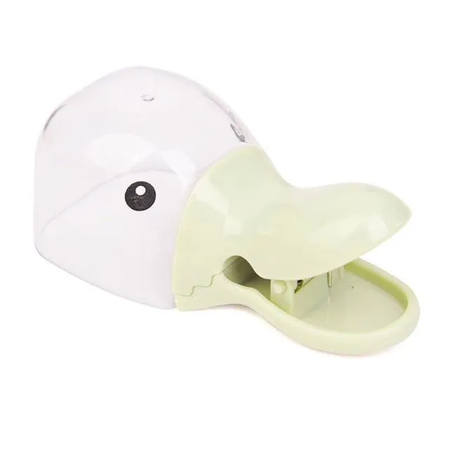 Cute Pet Food Scoop Plastic Duckbilled Multi Purpose Pet Feeder