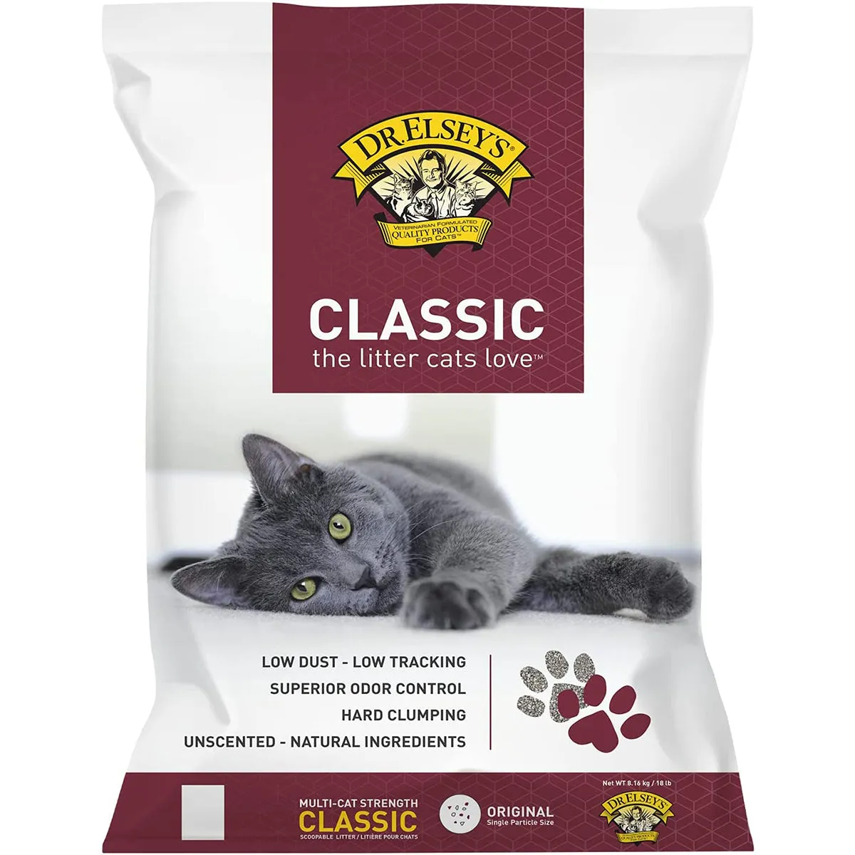 Dr. Elsey's Precious Cat Litter Classic 18lb
