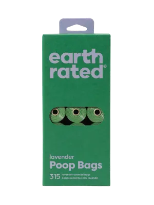 Earth Rated Lavender scented Bag Refill Rolls - 315 - Count Bulk Pack