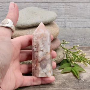 Flower Agate Tower, Large