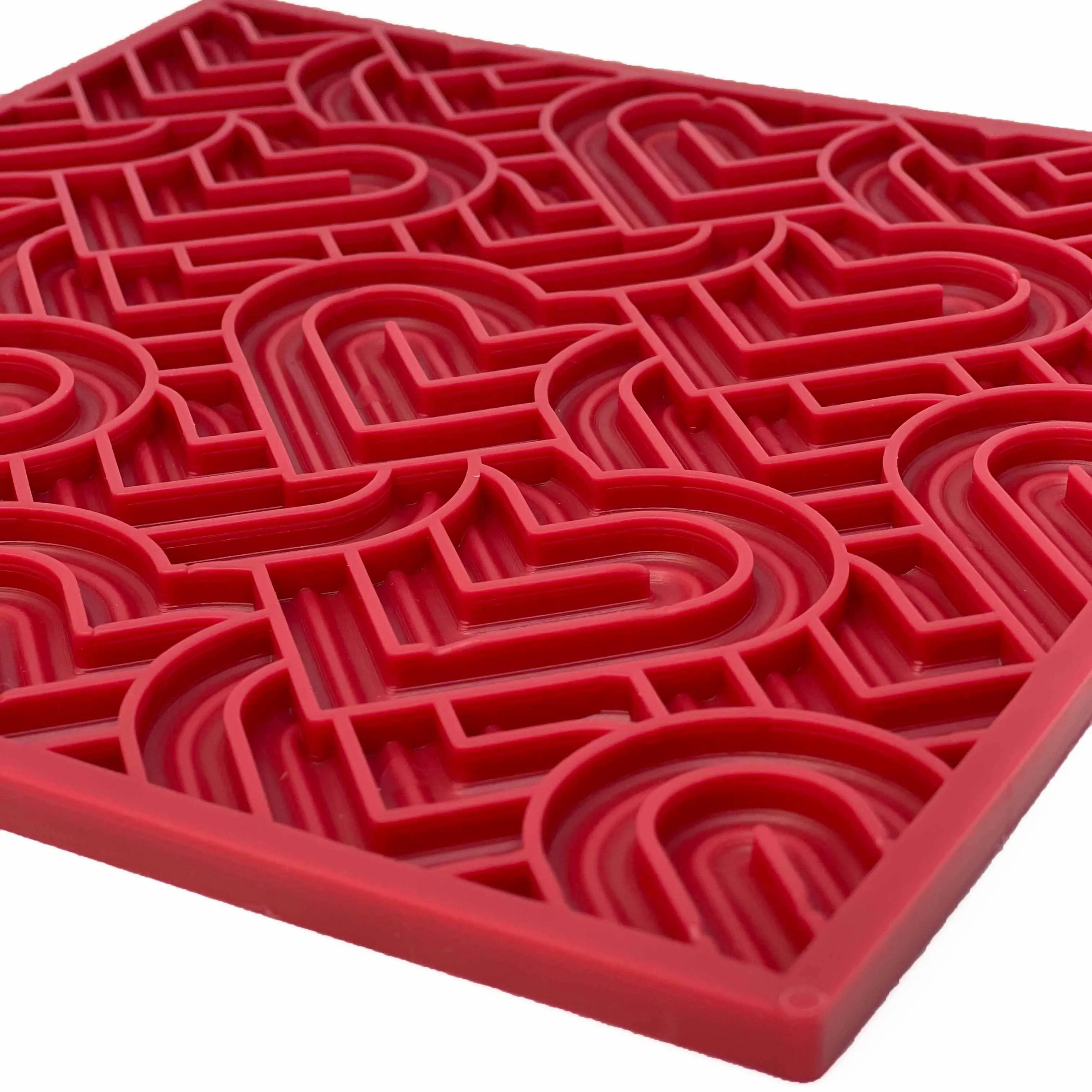 Heart Design Valentine Enrichment Lick Mat: Large