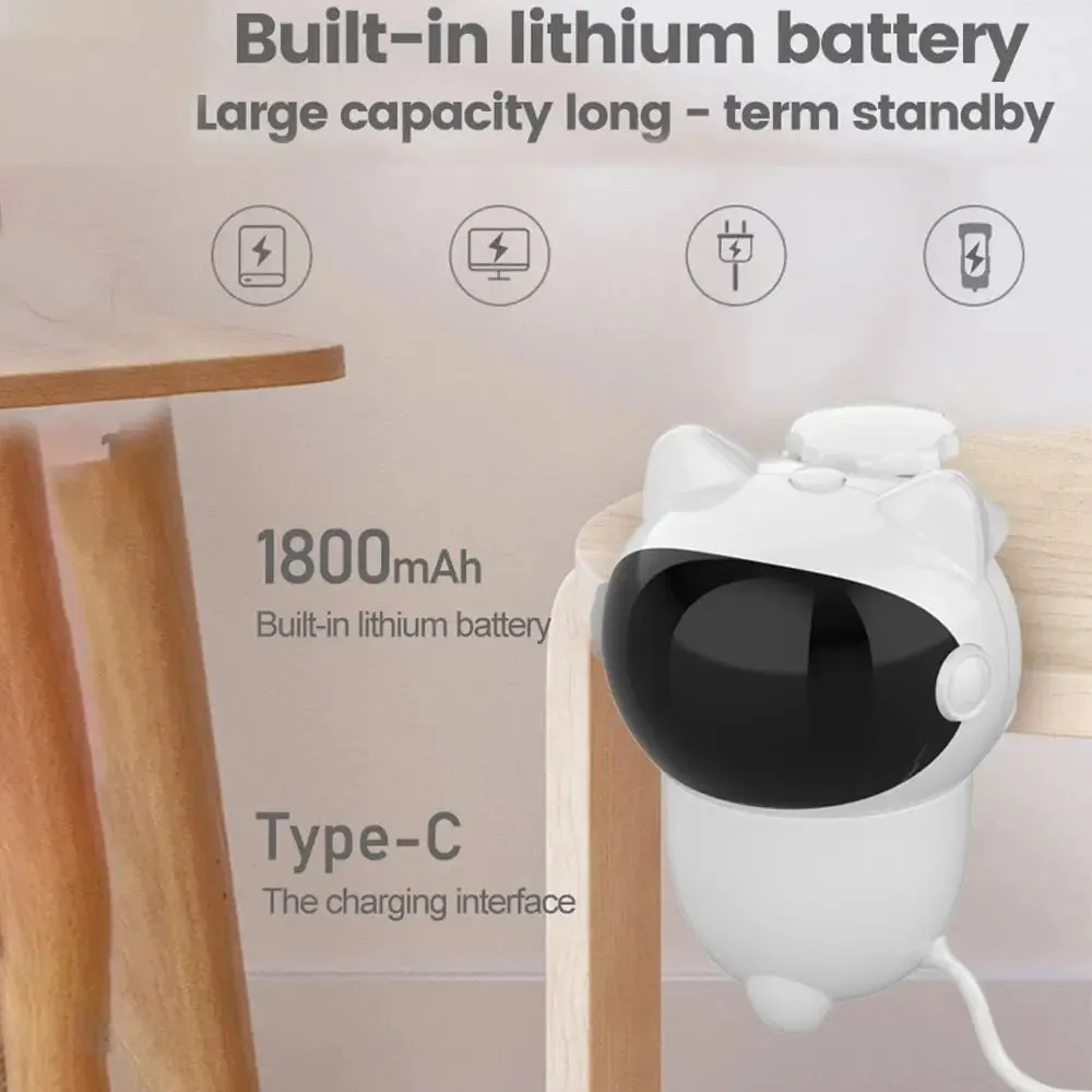 Intelligent Cat Laser Toy With Strong Screw Automatic Random Moving Toys