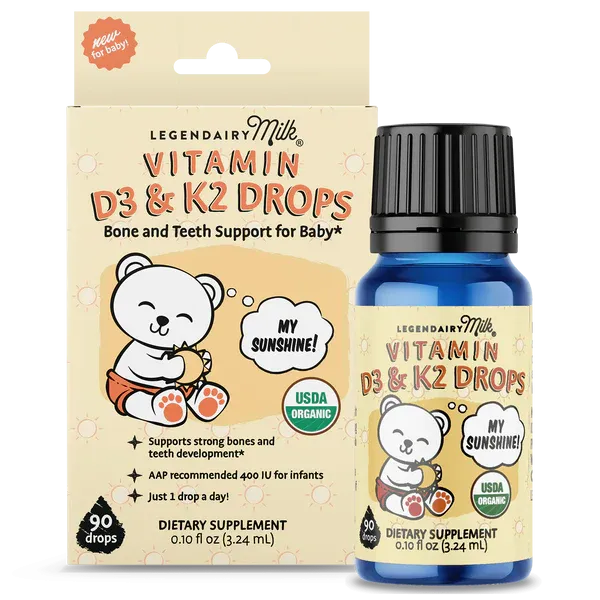 Legendairy Milk Vitamin D3 & K2 Dops