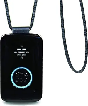 On-The-Go Wearable Alarm and Panic Button for Elderly I 24/7 Wireless Medical Alert Systems for Seniors I 4G LTE Cellular  I Black