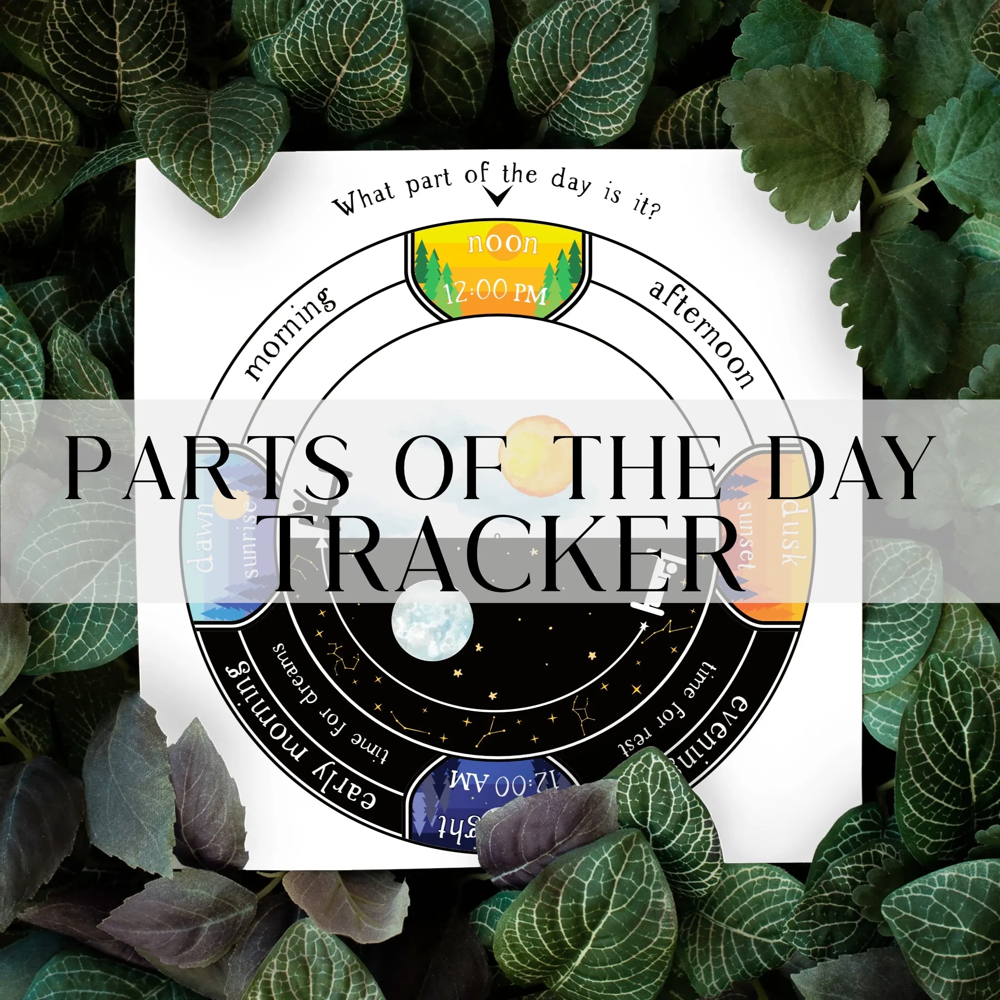 Parts of the Day Tracker