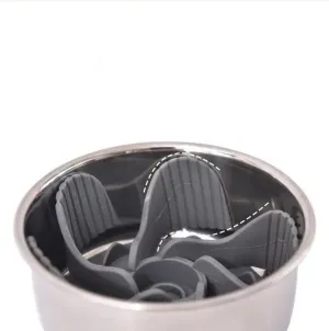 Pet Feeding Bowl  Slow Food Plate Stainless Steel