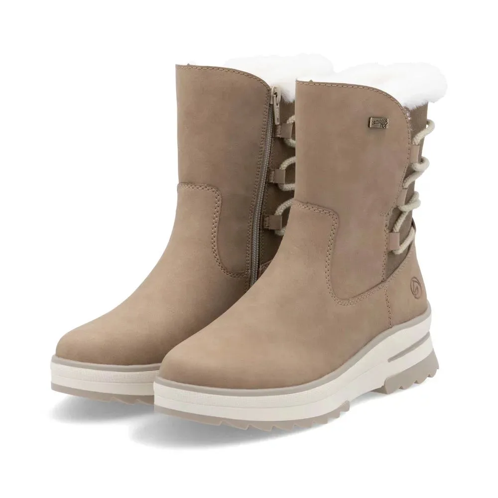 Remonte Women's Fur Ankle Bootie