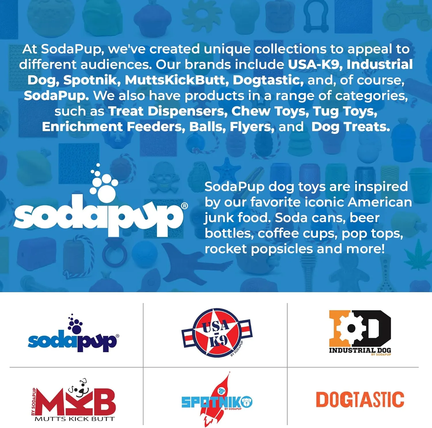 SodaPup Unstoppable Stoppers - Assorted Colors