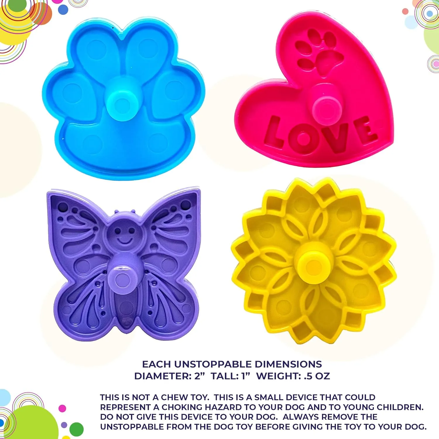 SodaPup Unstoppable Stoppers - Assorted Colors