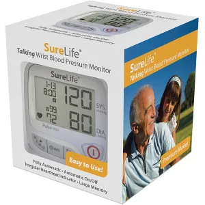 SureLife Premium Talking Wrist Blood Pressure Monitor