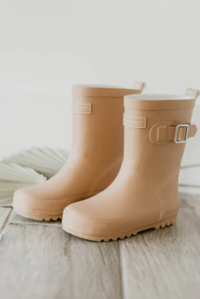 Tan Rain Boot