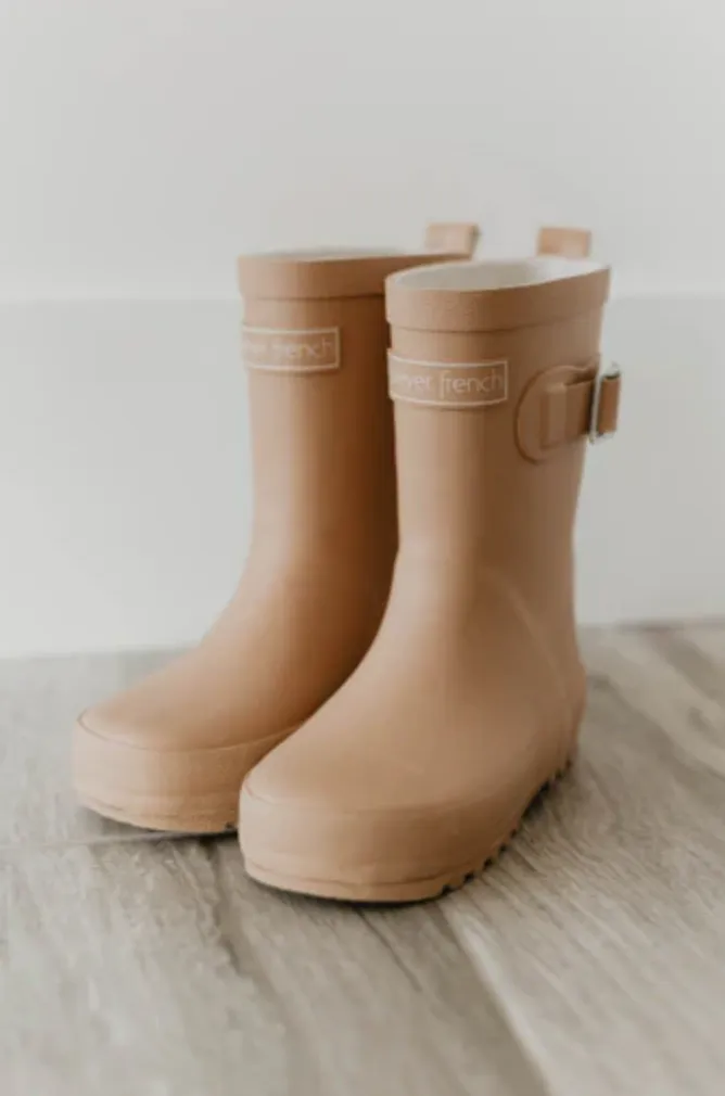 Tan Rain Boot
