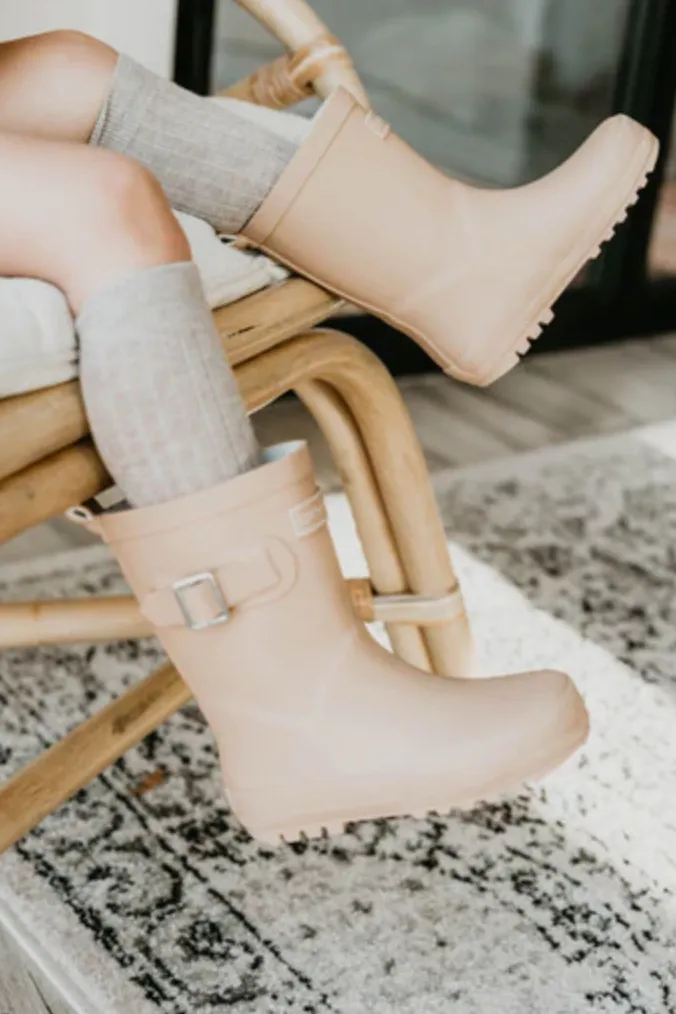 Tan Rain Boot