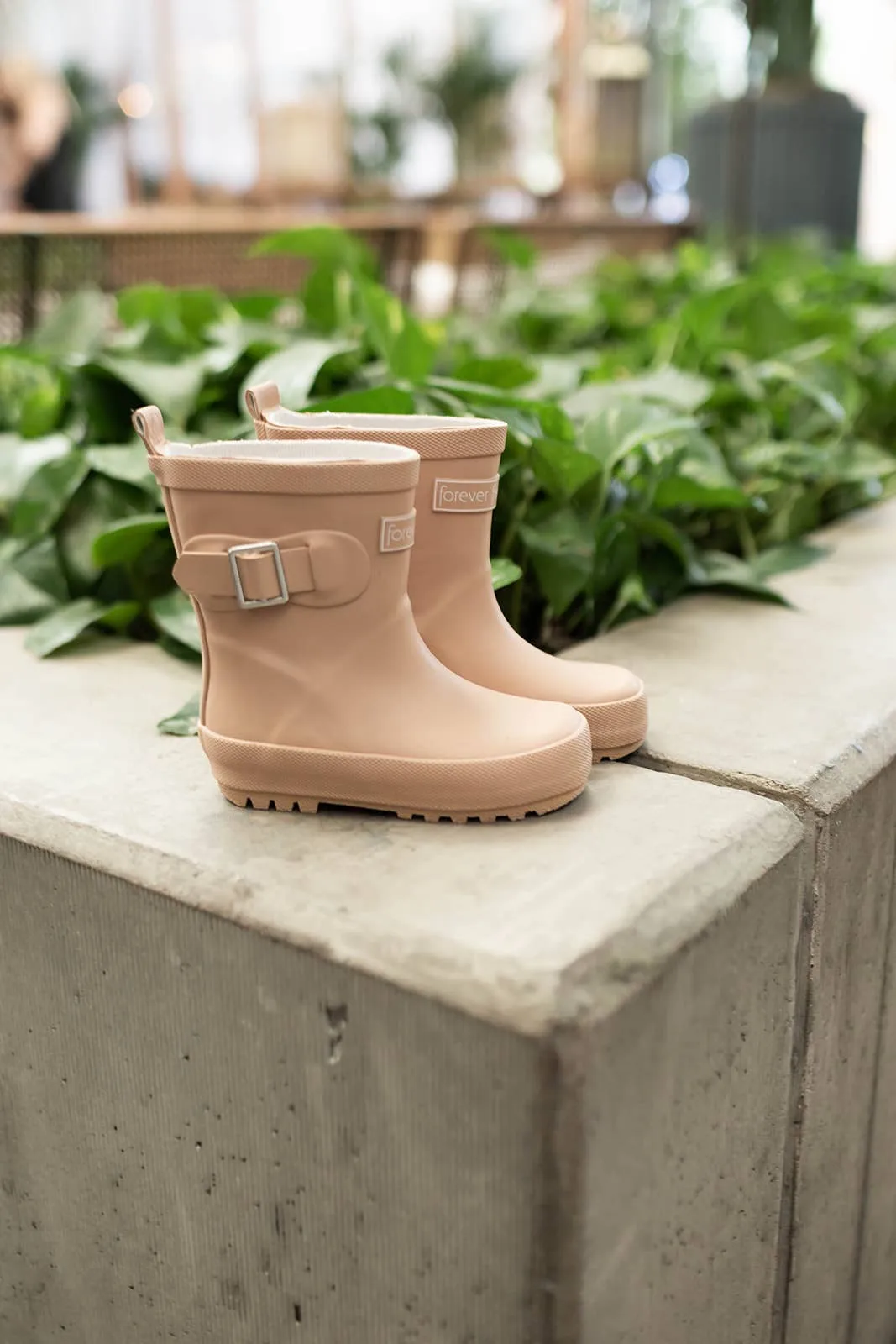 Tan Rain Boot