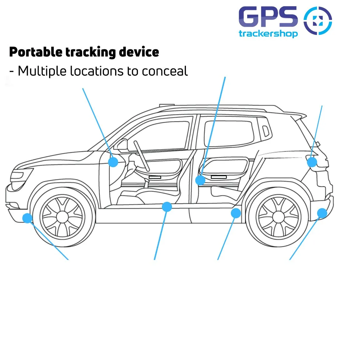 THE MICRO MAGNETIC 4: Covert Car/ Asset Tracker