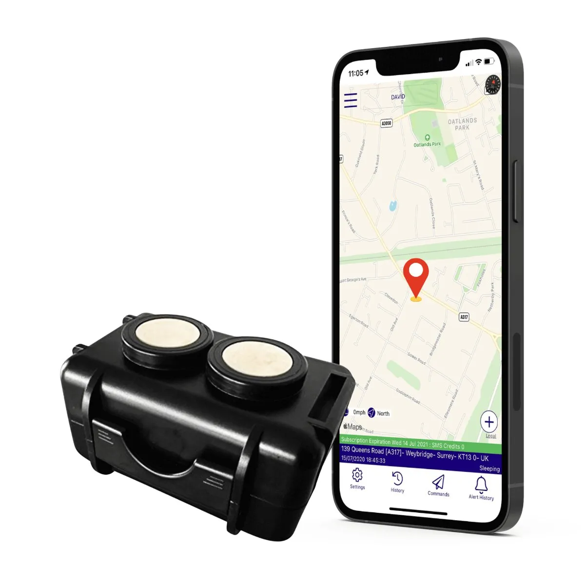THE MICRO MAGNETIC 4: Covert Car/ Asset Tracker