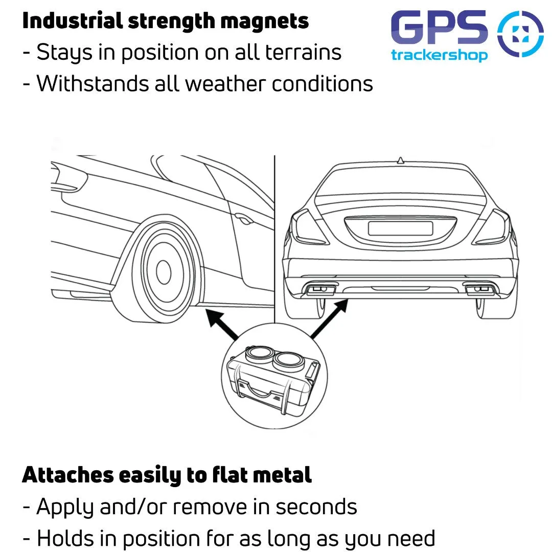 THE MICRO MAGNETIC 4: Covert Car/ Asset Tracker