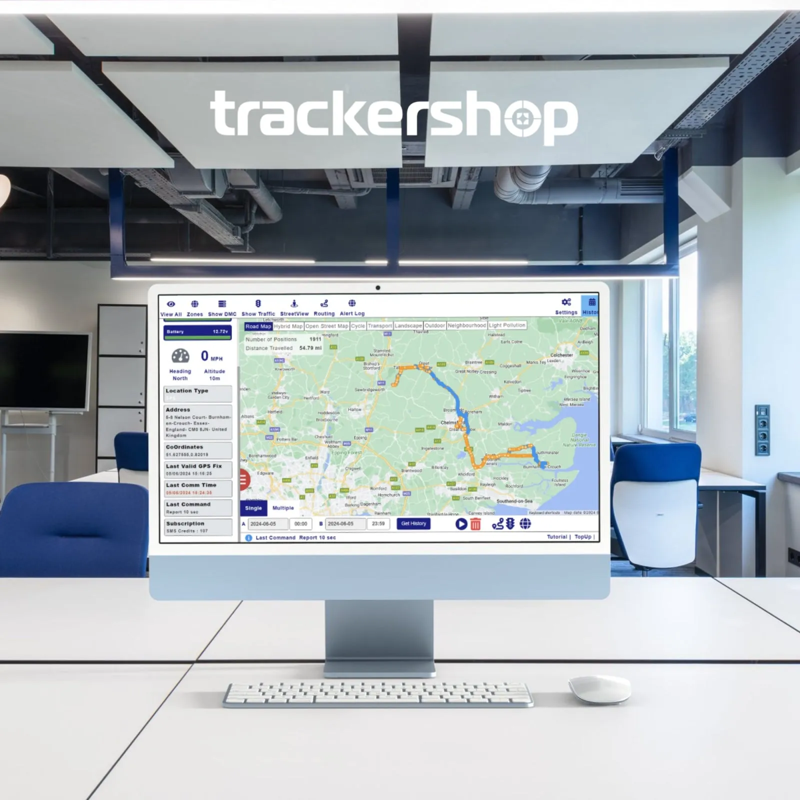 TS10 Hardwired Vehicle Tracker