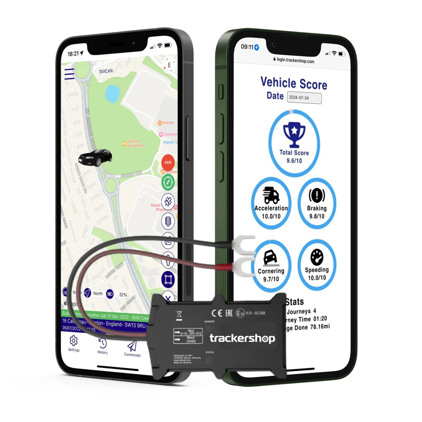 TS10 Hardwired Vehicle Tracker