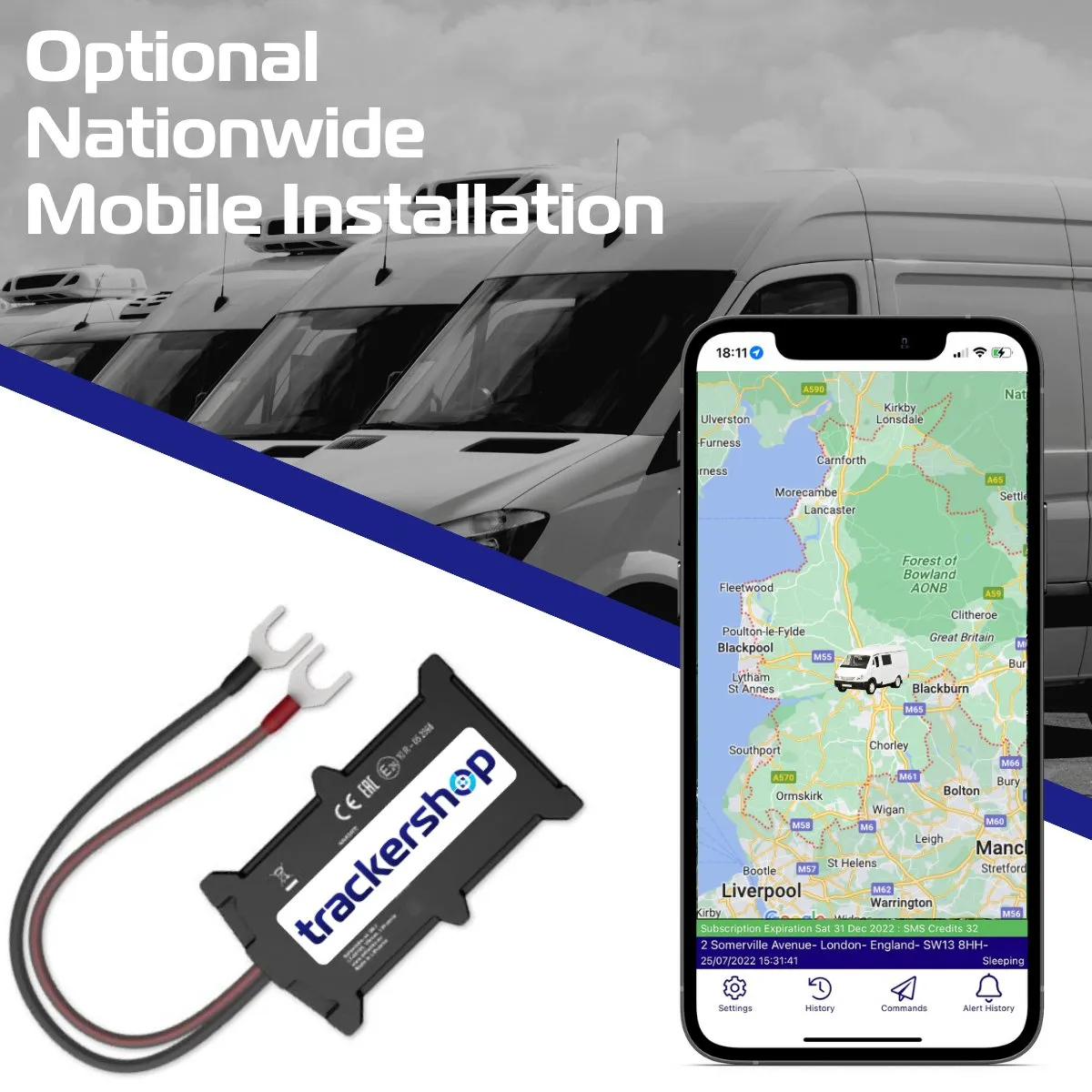 TS10 Hardwired Vehicle Tracker